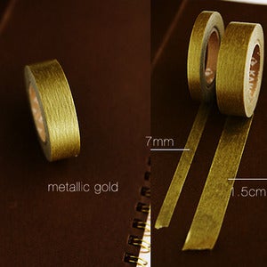 Image of mTape Gold & Silver Washi Tape
