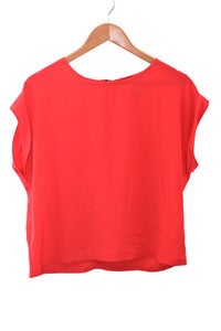 Silky Hot Pink Top 
