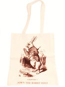 Image of Sac toile Alice in Wonderland