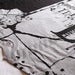 Image of Man's T-shirt Cyrillic Wear Urban Russian CCCP USSR Ukrainian Grey