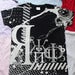 Image of Woman's T-shirt Cool Cyrillic Wear Urban Russian CCCP USSR Black