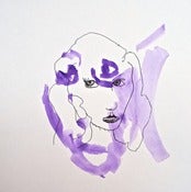 Image of Purple with Girl by Daniel Smith