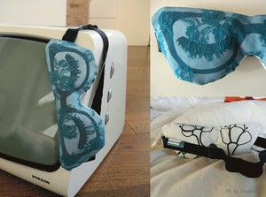 Image of SLEEPING MASK FOR HER+LACE+FLORAL PRINT