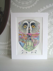 Image of Great Grey Owl Print