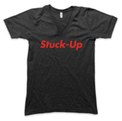 Image of Stuck-Up Piece of Crap Women's Black V-Neck