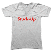 Image of Stuck-Up Piece of Crap Women's White V-Neck