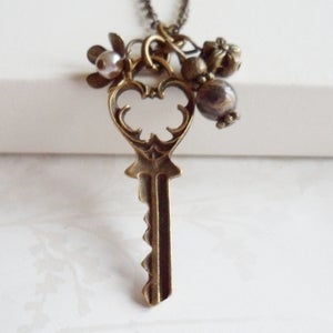 Image of Charmed Key Necklace