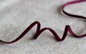 Image of Velour trim - Wine (1 yard)