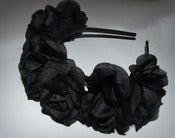 Image of Black Rose Flower Crown