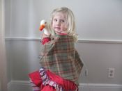 Image of Plaid Poncho