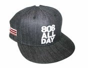 Image of 808ALLDAY DENIM SNAPBACK LIMITED 