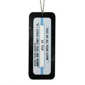 Image of Vintage Jukebox Strip Necklace - Vertical