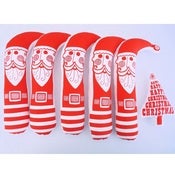 Image of retro soft toy Santa, by Jane Foster