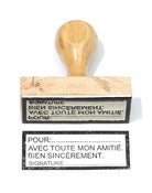 Image of Tampon pour auteur a succès.