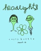 Image of Headlights Empty Bottle Poster