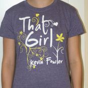 Image of Heather Purple That Girl Women's T-Shirt