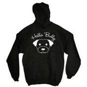 Image of Hello Bully Classic Logo Hoodie Black