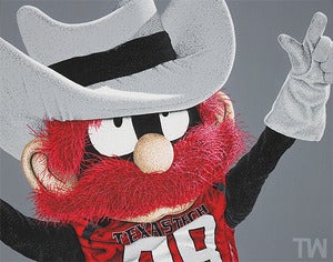 Image of Art | Mascot Series | Raider Red