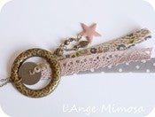 Image of Collier "comète" dragée