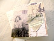 Image of Hand cut heart card...