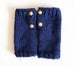 Image of Polder mitaine-manchette bleu navy