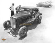 Image of "The Souped Up Coupe" 20x24 print
