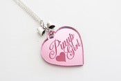 Image of "Pinup Girl" Necklace + Print Set