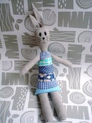 Image of Treefall Bunny /blues - As seen in Country Living Magazine