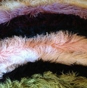 Image of tibetan long fur scarves