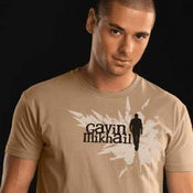 Image of Men's Shadow Tee<br>(Light Brown)