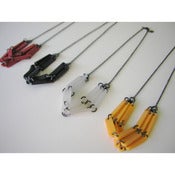Image of LINK_SOLID 3-strand necklace