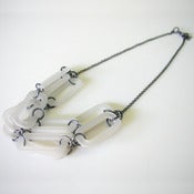 Image of LINK HOLLOW necklace 3-strand