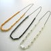 Image of LINK_SOLID long single-strand necklace