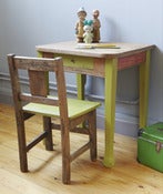 Image of ensemble bureau et chaise
