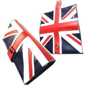 Image of British ) Checkbook Wallet