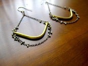 Image of Waning Crescent Earrings