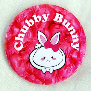 Image of Chubby Bunny 3" Button