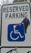 Image of The original Pepper Spray Cop sticker, 6.5"