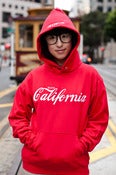 Image of "Enjoy California" Red Hoody