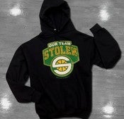 Image of Stolen Never Forget Black Hoodie