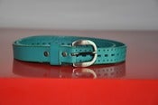 Image of Pu skinny belt 
