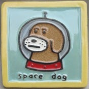 Image of Space Dog tile