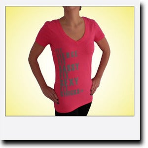 Image of 'Fierce, Sassy, Sexy' T Shirt - Raspberry