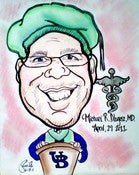 Image of COLOR CARICATURES FROM PHOTOS- Single (Sent to your Home)- 11x14