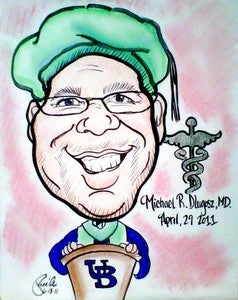 Image of COLOR CARICATURES FROM PHOTOS- Single (Sent to your Home)- 11x14