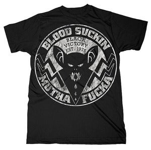 Image of Black Victory - "Blood Suckin" GUYS T WHITE 