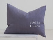 Image of pillow grey or dried lavender