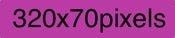 Image of Small ad unit (320 x 70 pixels)