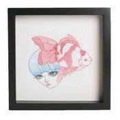 Image of ORIGINAL ART.. Red Ryukin