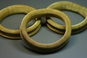 Image of Vintage Brass Mesh Bracelet
